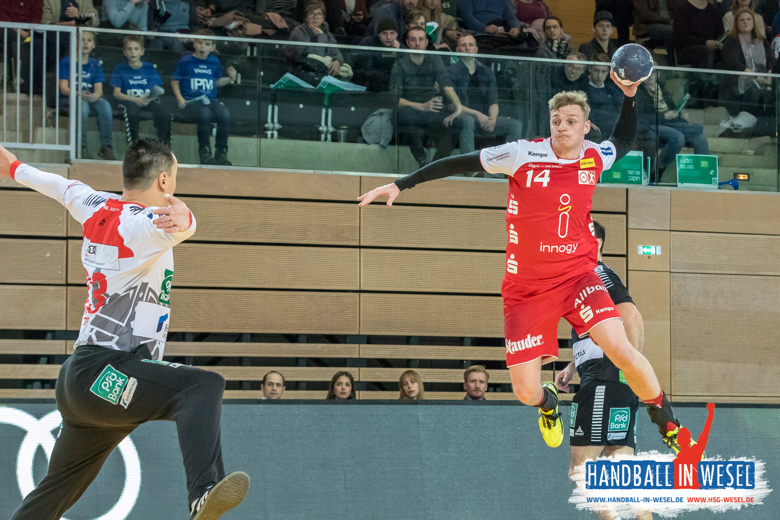 HC Rhein Vikings - TuSEM Essen 32:29 (17:14) / 2.Liga / DKB Hand